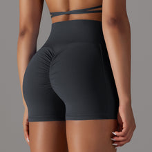 Load image into Gallery viewer, YogaBabes™ Ruched Bum Shorts with Pocket